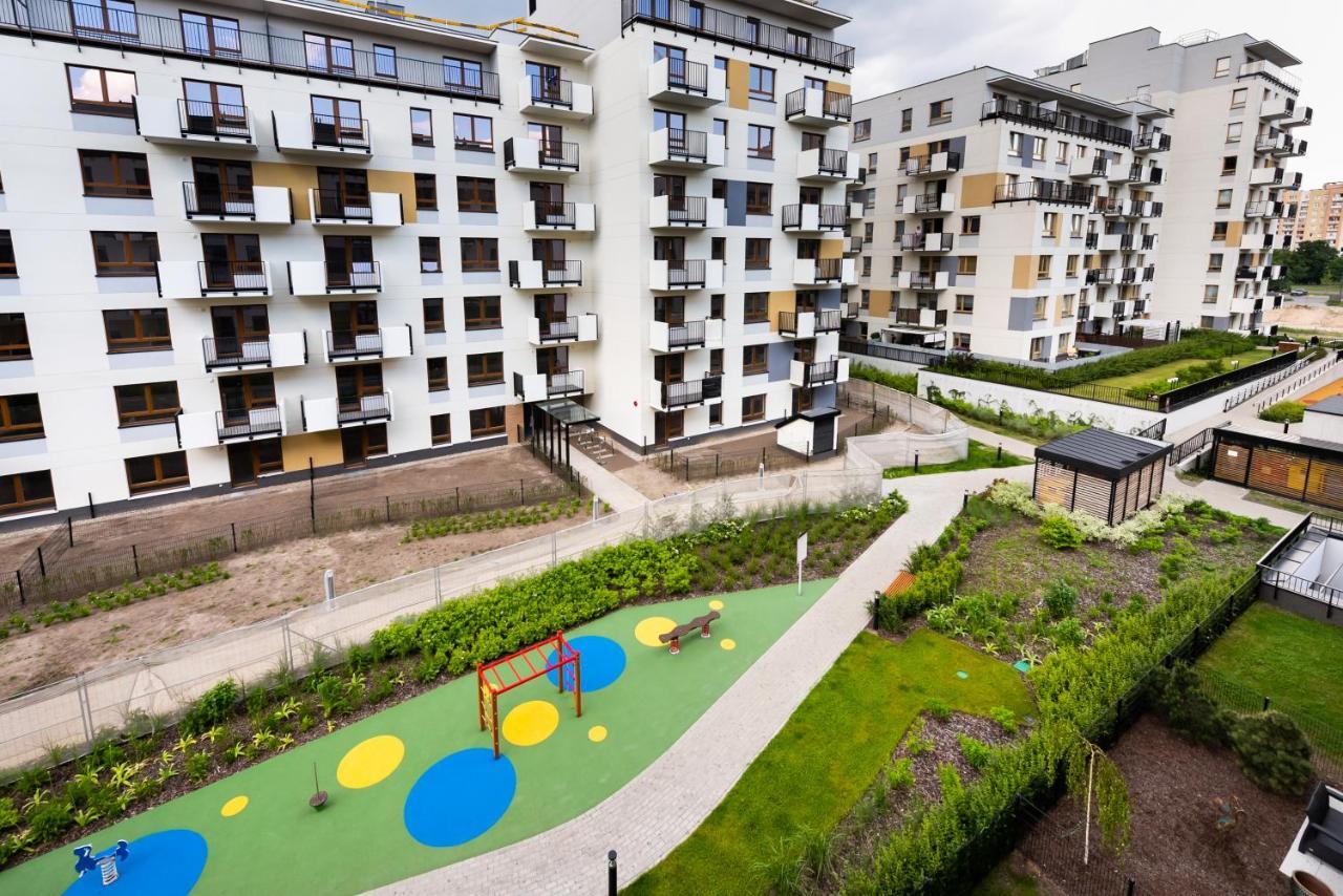 Saska Kepa Bright Apartament 바르샤바 외부 사진